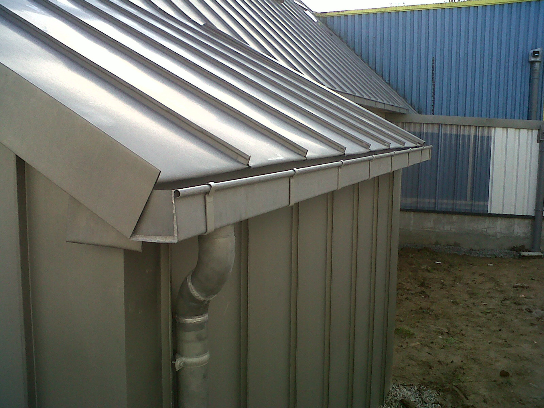 Couverture Zinc joint debout CEI 56