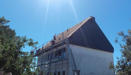  ITE toiture zinc & Sarking à Erdeven 3