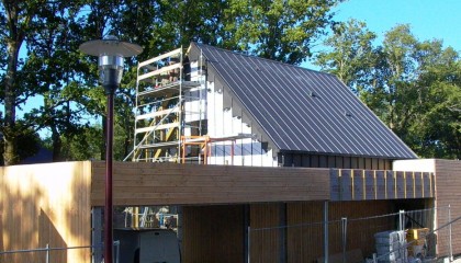 Isolation maison passive - chantier en cours 2